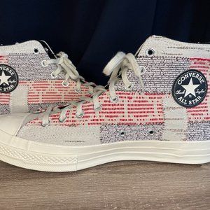 CHUCK 70 HIGH 'PATCHWORK - TWILL' CREAM US 12.0 M